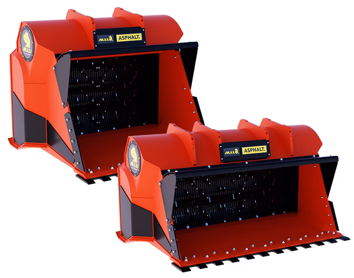 ALLU Asphalt Bucket DHA 3-23 & DHA 4-17