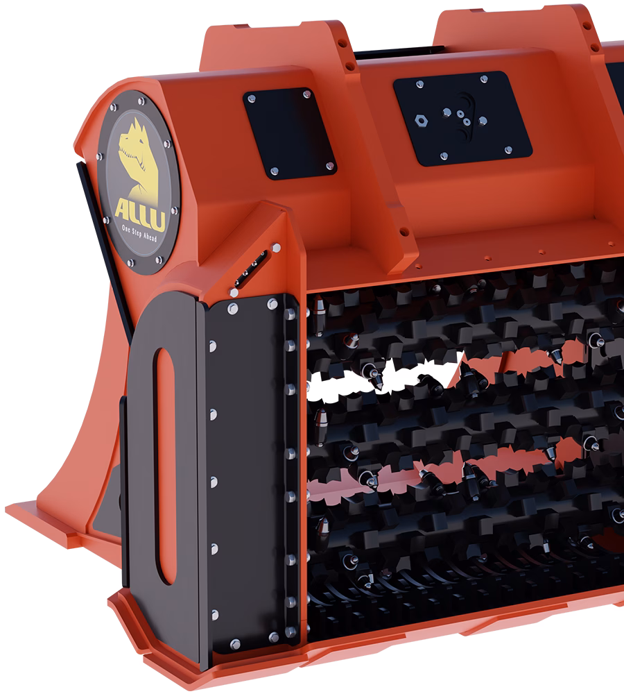 ALLU Concrete Screening and Crushing Bucket