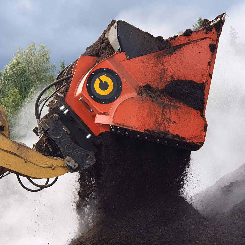 ALLU Screening Bucket Wheel loader