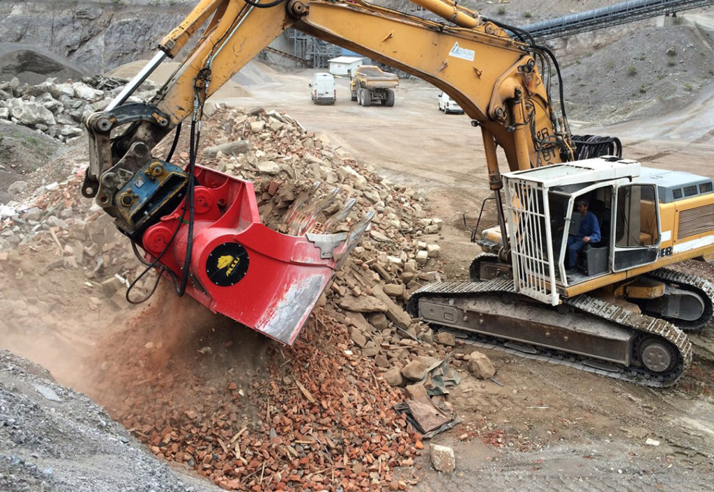 ALLU-crushing-Screening-M-series-bucket