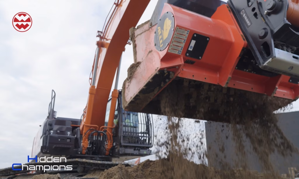 ALLU, Building Smarter with On-Site Material Processing.